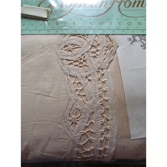 Vtg NOS European Home King Comforter Cover 104x86 Inches Button Closure 100% Cot - Picture 5 of 6